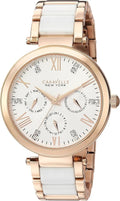 Caravelle by Bulova Women's 44N108 Analog Display Analog Quartz Two Tone Watch
