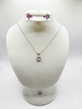 Romantic Pink Heart & Teardrop Crystal Jewelry Set – AAA CZ