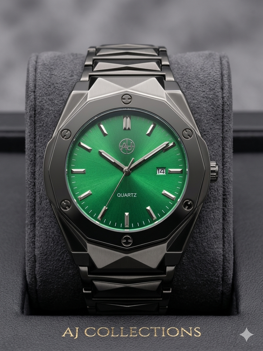 The AJ Geometric Minimalist – Gunmetal