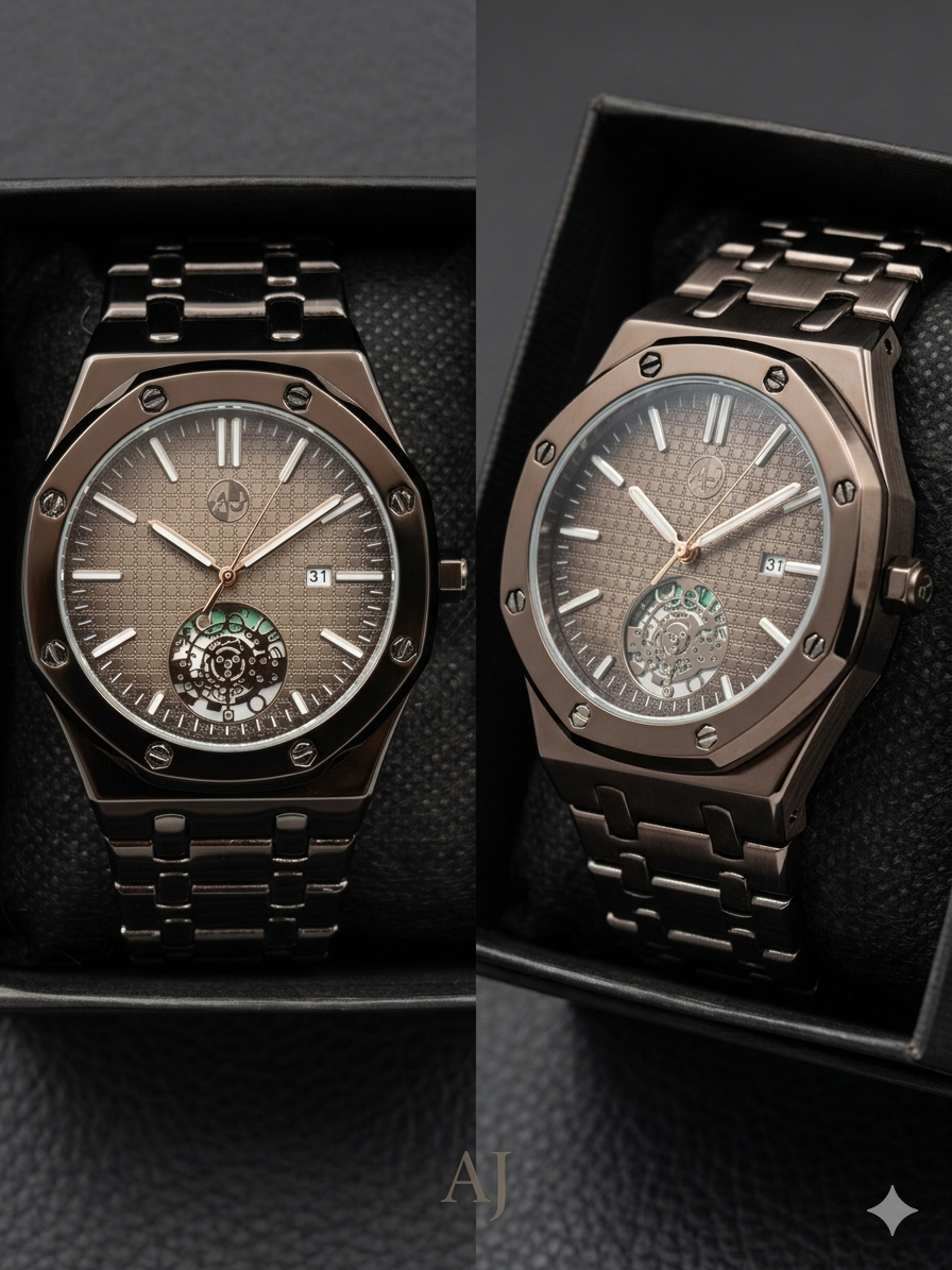AJ Executive Skeleton Watch