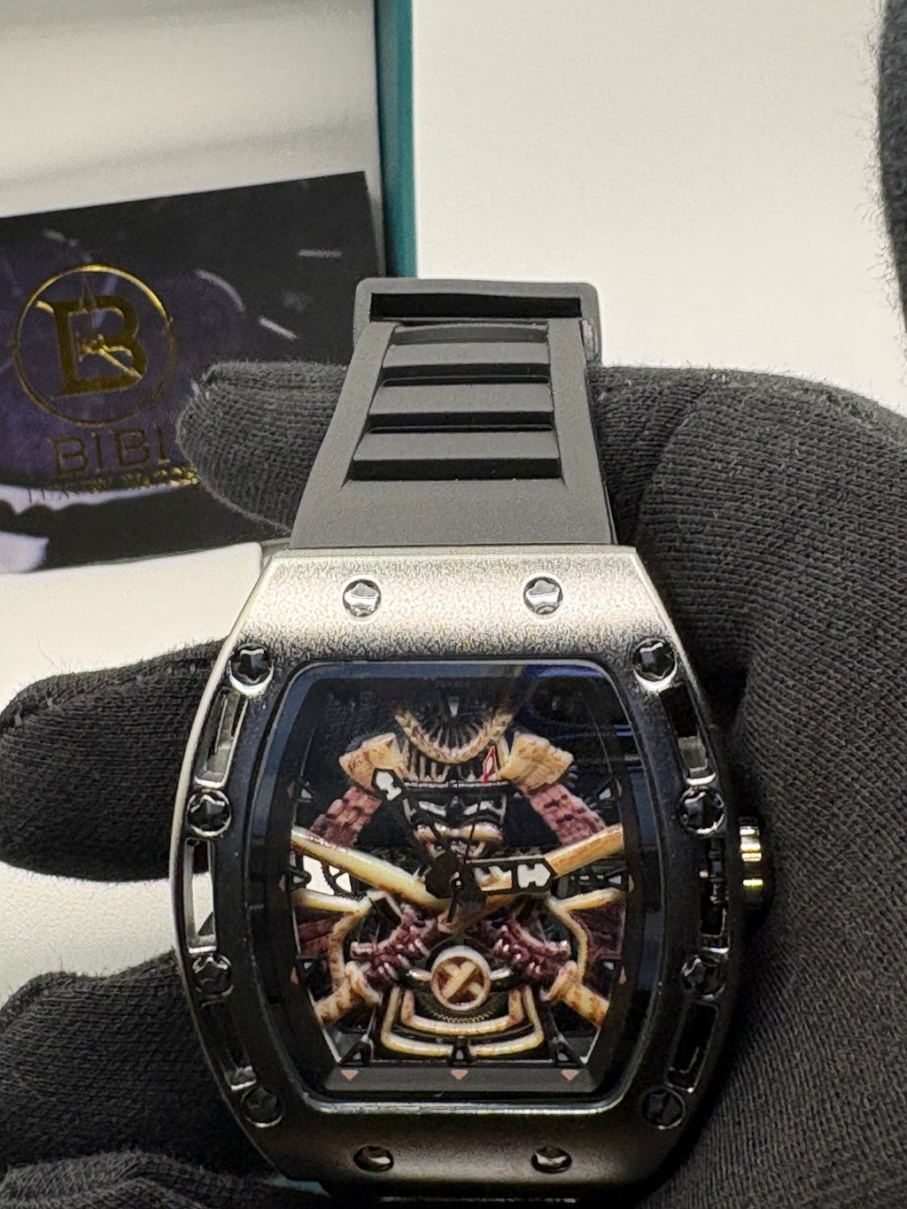 B0310 Alloy Dial & Silicone Strap