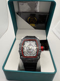 Bibi Luxury B0040 Alloy Dial & Silicone Strap