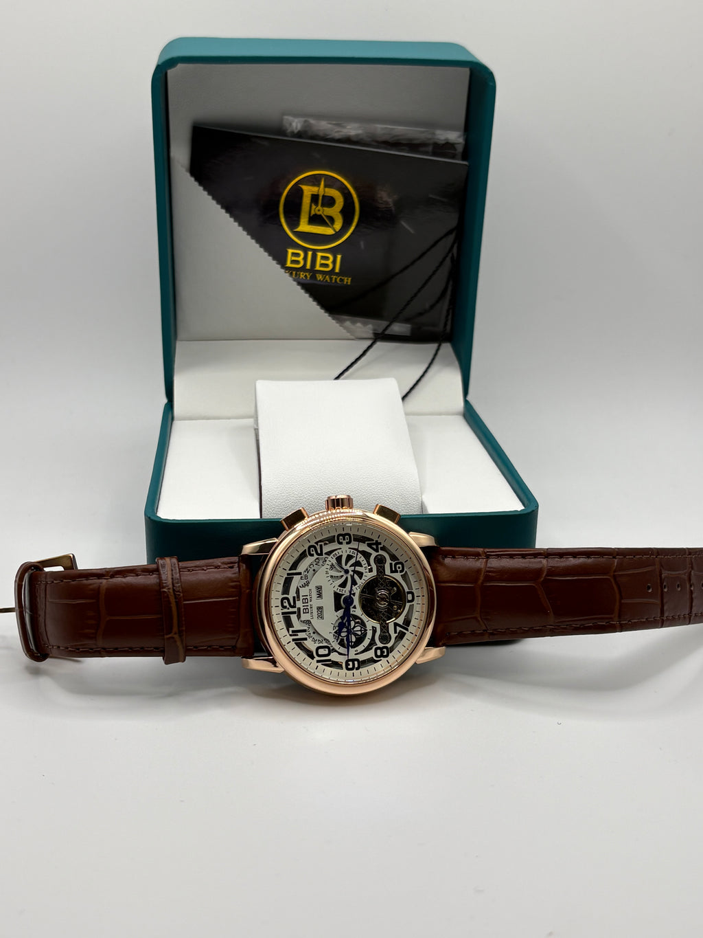 Bibi Luxury B0135 Automatic Italian calf leather strap