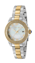 Angel w/Mother of Pearl dial, Steel, Gold 34mm