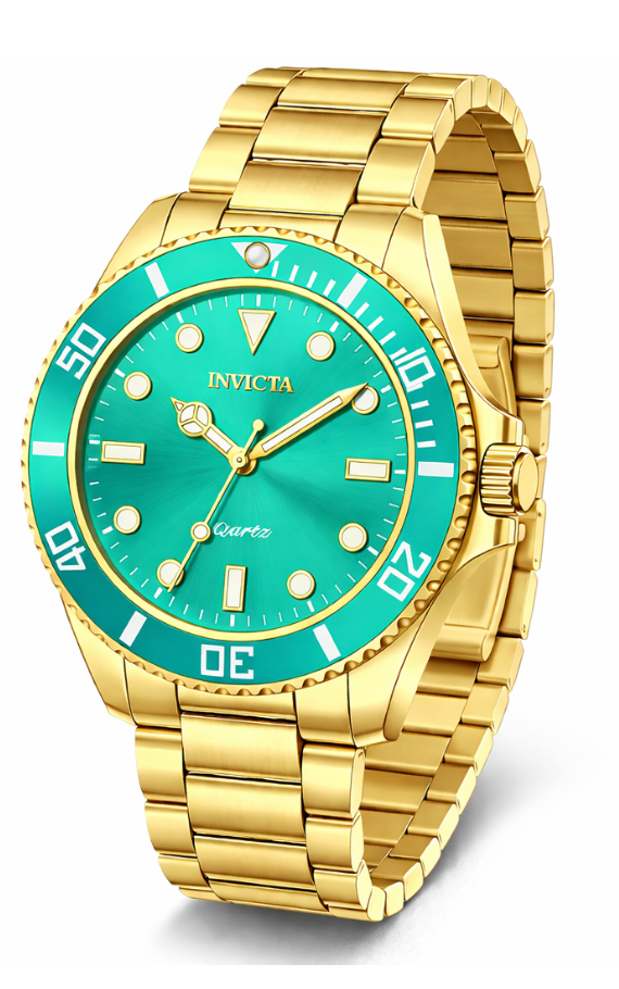 Invicta Men's 69400 Pro Diver Men's Watch - 42mm, Gold