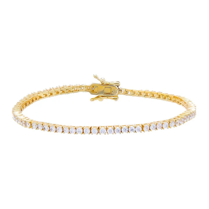 Classic Tennis Bracelet by Adina Eden